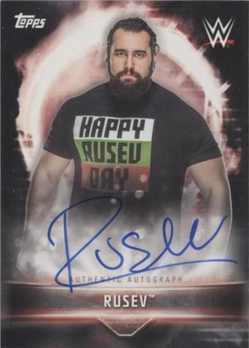 2019 Topps WWE Road to Wrestlemania - Rusev #A-RD