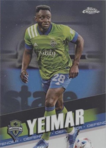 2022 Topps Chrome MLS Yeimar #160