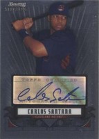 2008 Bowman Sterling - Carlos Santana #BSP-CSA