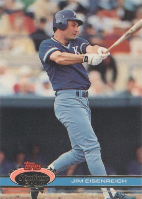 1991 Topps Stadium Club - Jim Eisenreich #373