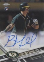 2017 Topps Chrome - Bruce Maxwell #RA-BM