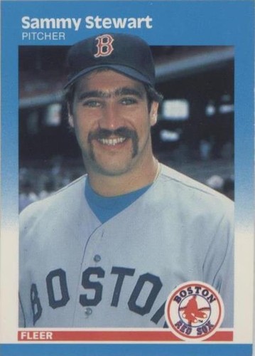 1987 Fleer - Sammy Stewart #48