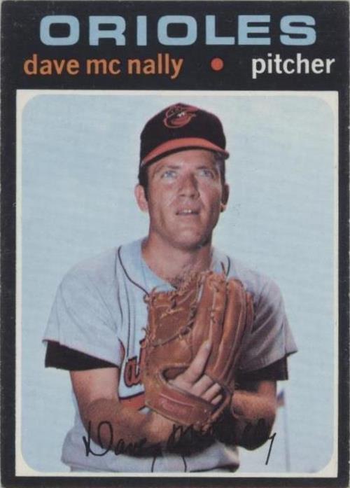 Topps 1971 - Dave McNally #320