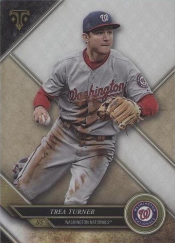 2017 Topps Triple Threads - Trea Turner #53