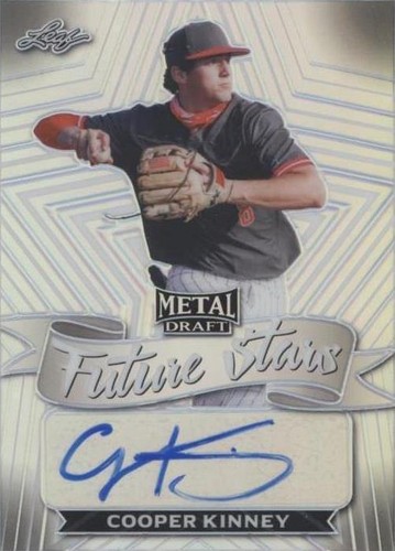2021 Leaf Metal Draft - Cooper Kinney #FS-CK1