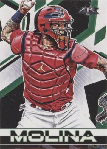 2021 Topps Fire - Yadier Molina #148