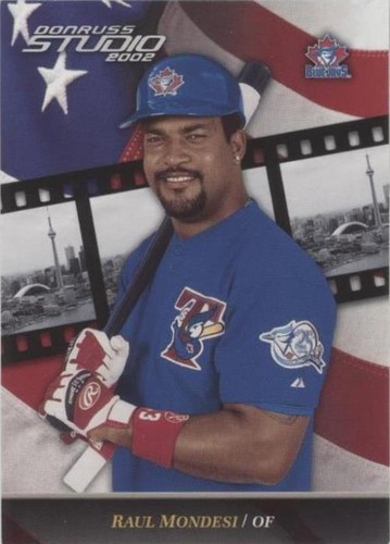 2002 Donruss Studio - Raul Mondesi #115