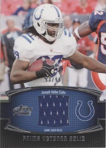 2011 Topps Prime Joseph Addai #PVR-JA
