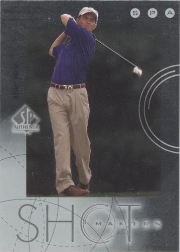 2001 SP Authentic - Mike Weir #S9