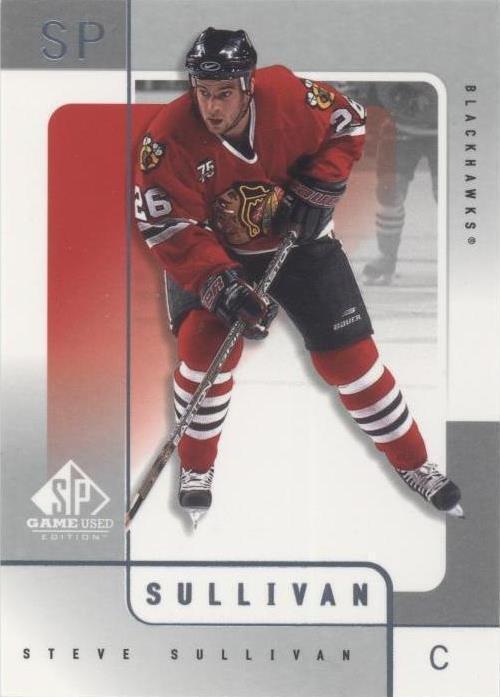 2000-01 SP Game Used Edition - Steve Sullivan #12