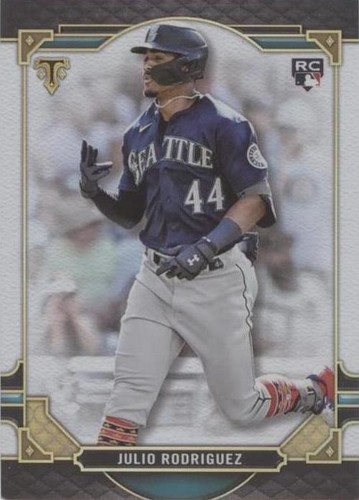 2022 Topps Triple Threads - Julio Rodriguez #74