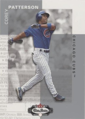 2002 Fleer Box Score - Corey Patterson #117