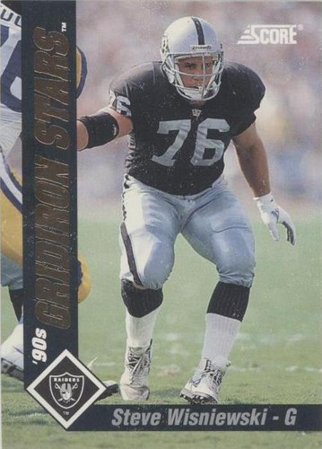 1992 Score Steve Wisniewski #37