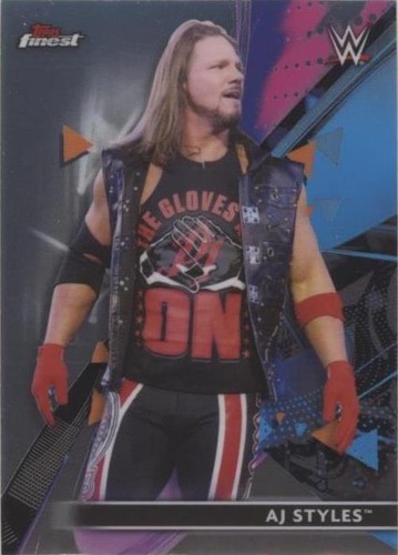 2021 Topps Finest WWE - AJ Styles #1