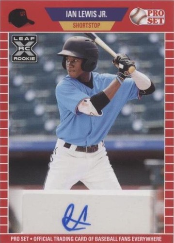 2021 Leaf Pro Set Baseball Blaster - Ian Lewis #PS-IL1
