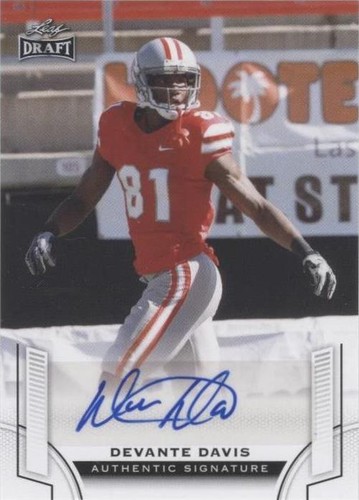 2015 Leaf Draft Devante Davis #BA-DD2