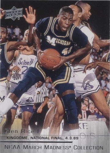 2014-15 Upper Deck NCAA March Madness Collection - Glen Rice #GR-2