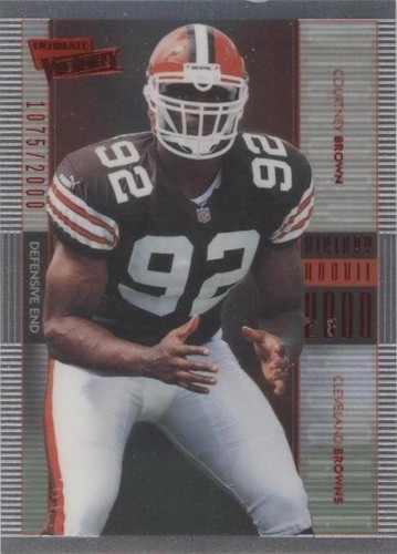 2000 Upper Deck Ultimate Victory Courtney Brown #103