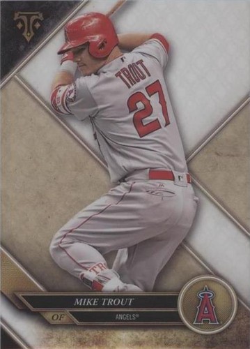 2017 Topps Triple Threads - Mike Trout #4