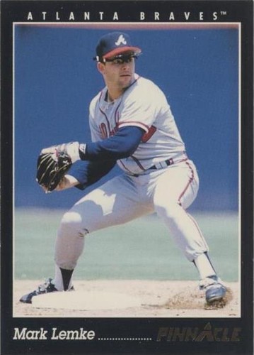 1993 Pinnacle - Mark Lemke #368