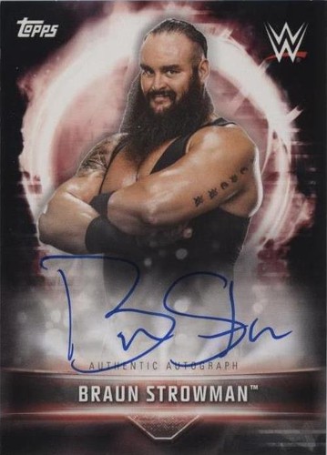 2019 Topps WWE Road to Wrestlemania - Braun Strowman #A-BS