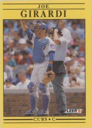 1991 Fleer - Joe Girardi #421
