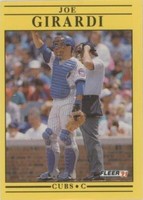1991 Fleer - Joe Girardi #421