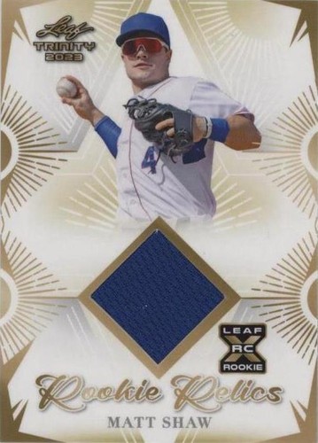 2023 Leaf Trinity Mega Box - Matt Shaw #RR-35