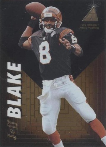 1995 Pinnacle Zenith Jeff Blake #Z55