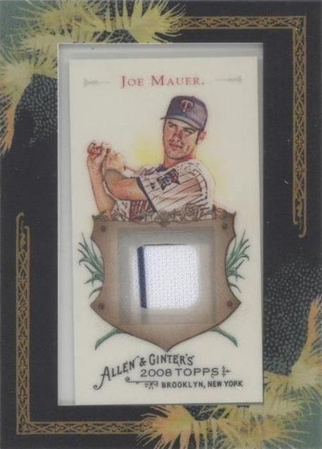 2008 Topps Allen & Ginter's - Joe Mauer #AGR-JM