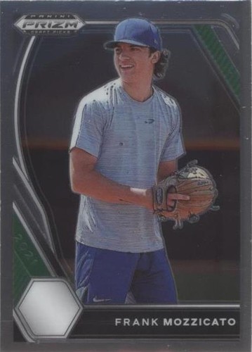2021 Panini Prizm Draft Picks #PDP7 Frank Mozzicato Blue Wave