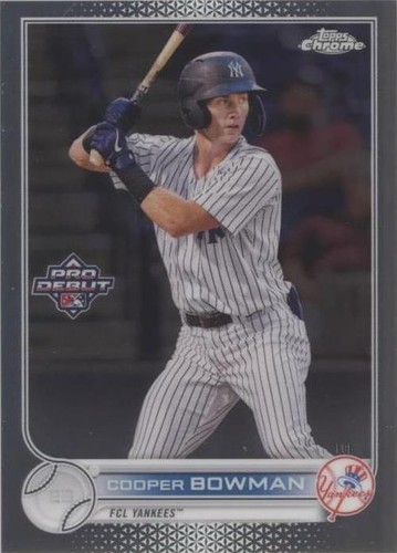 2022 Topps Pro Debut - Cooper Bowman #PDC-52