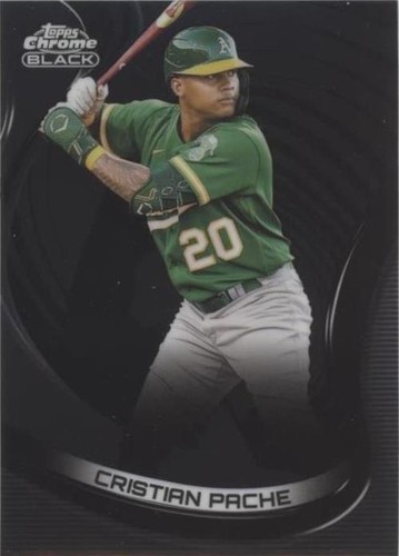 2022 Topps Chrome Black - Cristian Pache #52
