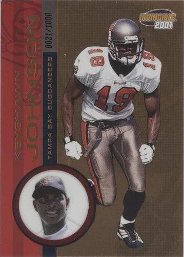 2001 Pacific Invincible Keyshawn Johnson #235