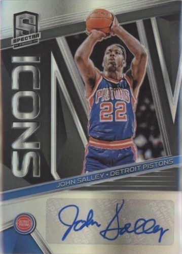 2018-19 Panini Spectra - John Salley #IA-JSL