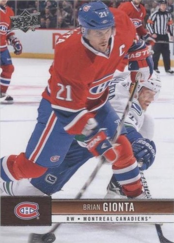 2012-13 Upper Deck - Brian Gionta #94