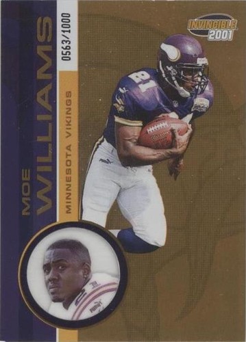 2001 Pacific Invincible Moe Williams #136