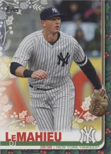 2019 Topps Holiday - D.J. LeMahieu #HW28