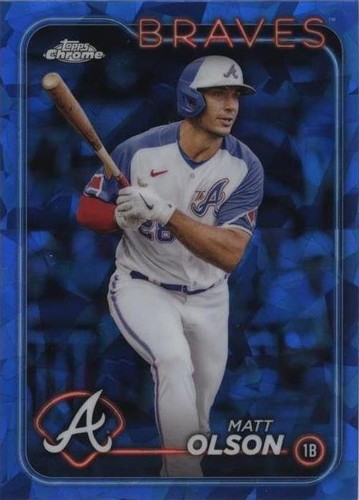 2024 Topps Chrome Sapphire Edition - Matt Olson #350