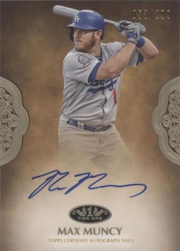 2019 Topps Tier One - Max Muncy #PPA-MMU