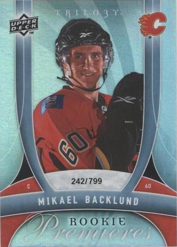 2009-10 Upper Deck Trilogy - Mikael Backlund #143