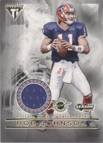 2001 Pacific Private Stock Titanium Postseason Rob Johnson #14