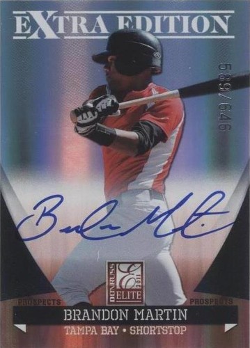 2011 Donruss Elite Extra Edition - Brandon Martin #P-42