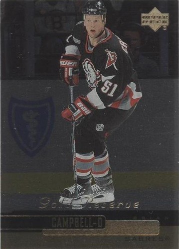 1999-00 Upper Deck Gold Reserve - Brian Campbell #189