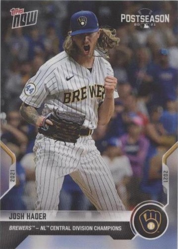 2021 Topps Now - Josh Hader #PS-24