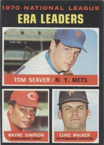 1971 Topps - Luke Walker Tom Seaver Wayne Simpson #68