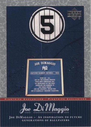 2001 Upper Deck - Joe DiMaggio #JD45