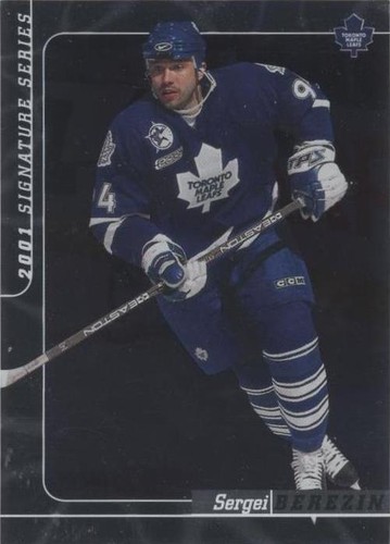 2000-01 In the Game Be A Player Signature Series - Sergei Berezin #150