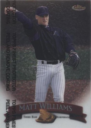 1998 Topps Finest - Matt Williams #215