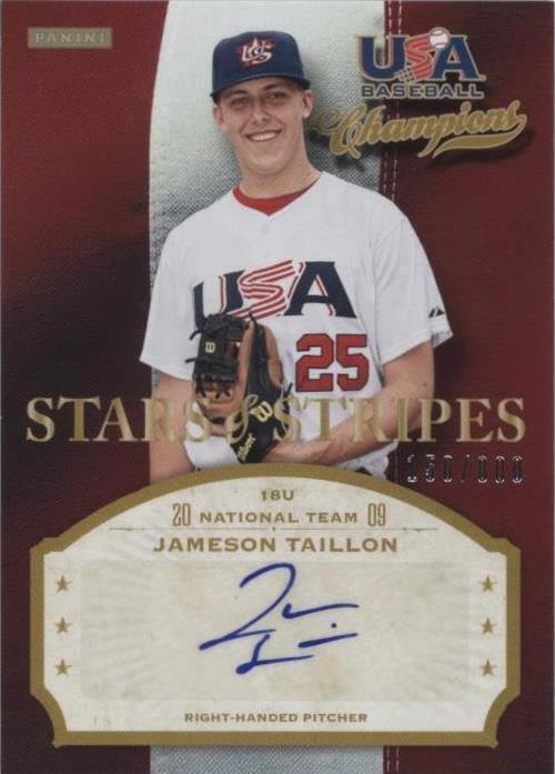 Campeones de béisbol Panini 2013 de Estados Unidos - Jameson Taillon #TAI
